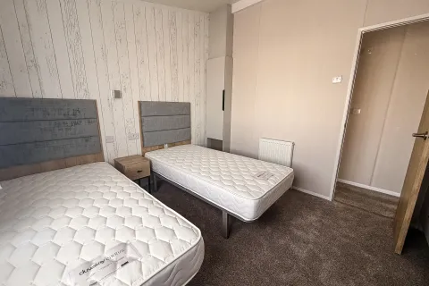 2026 Swift Edmonton Lodge Coastfields twin bedroom