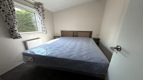 Coastfields 2026 Willerby Malton master bedroom at North Shore Holiday Park