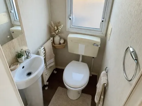 En-suite bathroom in the 2019 Willerby Mistral holiday home