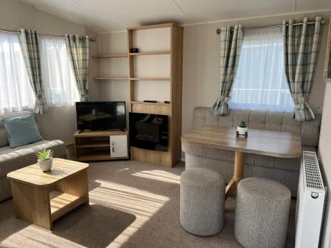 Silver 6 Caravan WCF (LP19681)_Merryfield Sandfield Silver 6 WCF Dining Area_Merryfield & Sandfield
