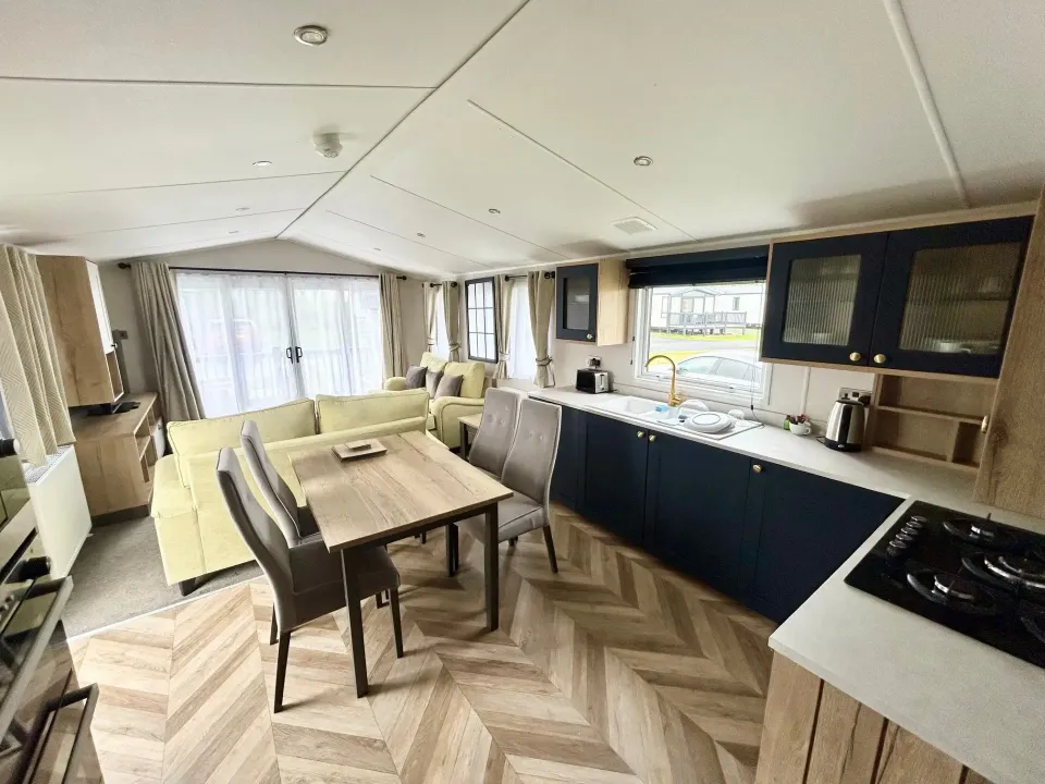 2026 Willerby Gainsborough open living area at Coastfields