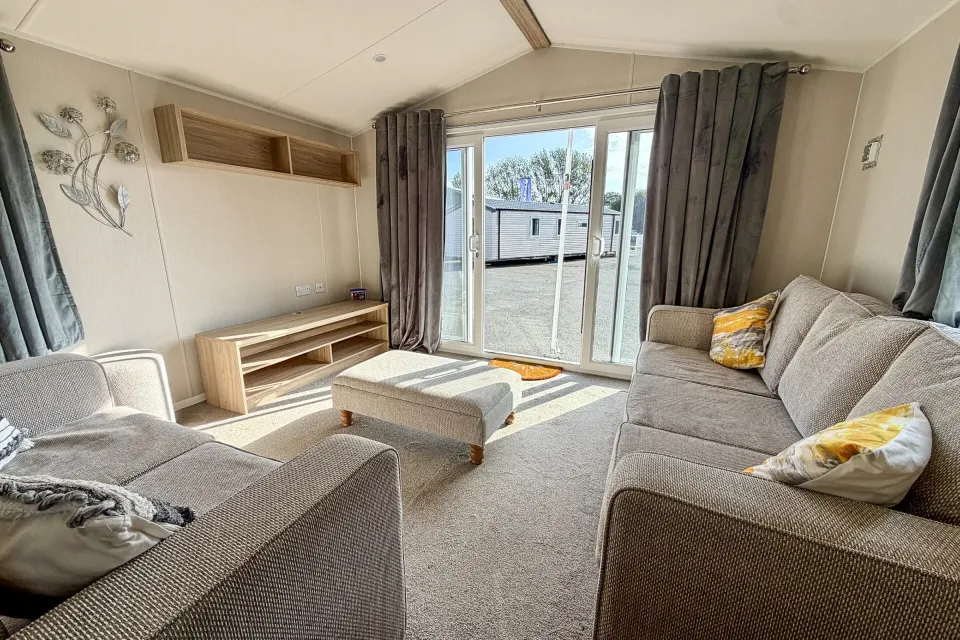 2022 Willerby Malton Coastfields open-plan living area