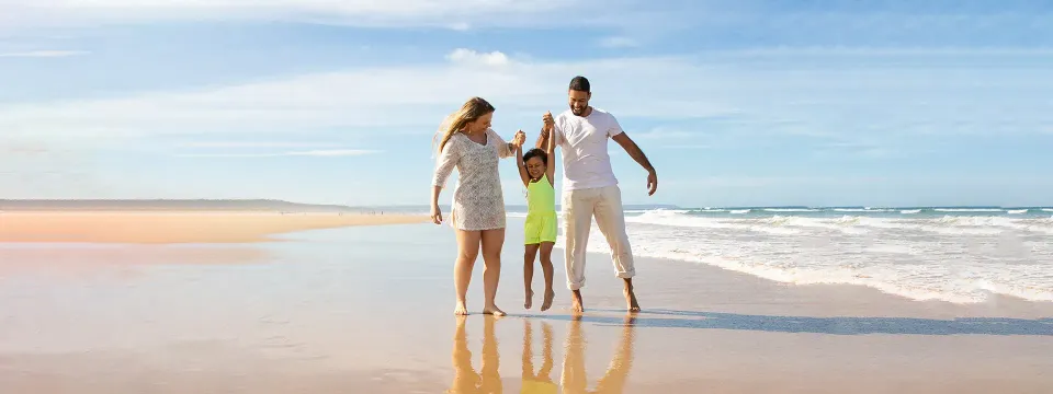 couple beach