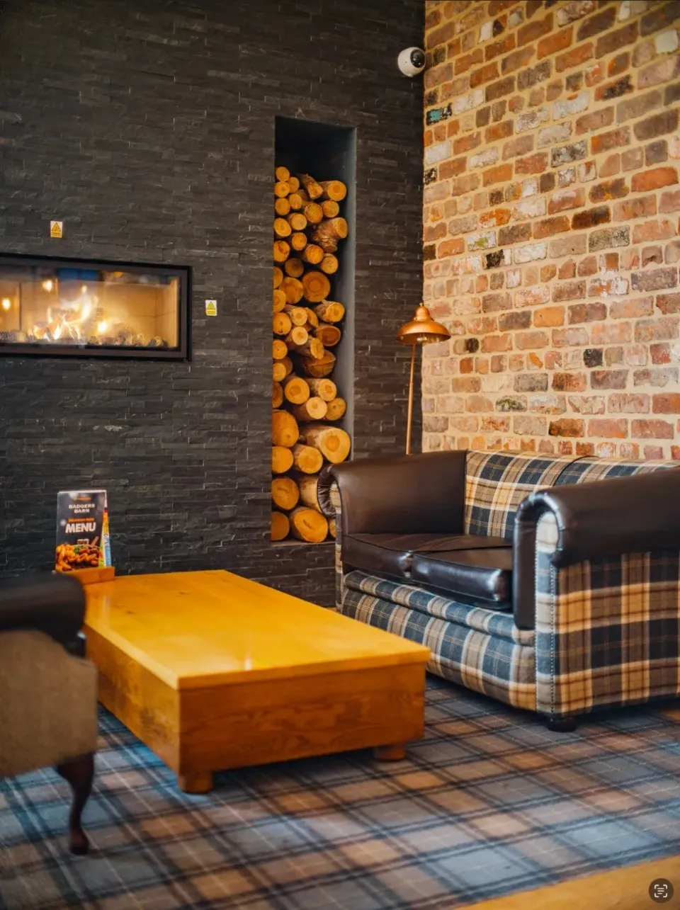 Grange Badgers Barn Restaurant Sofa Corner