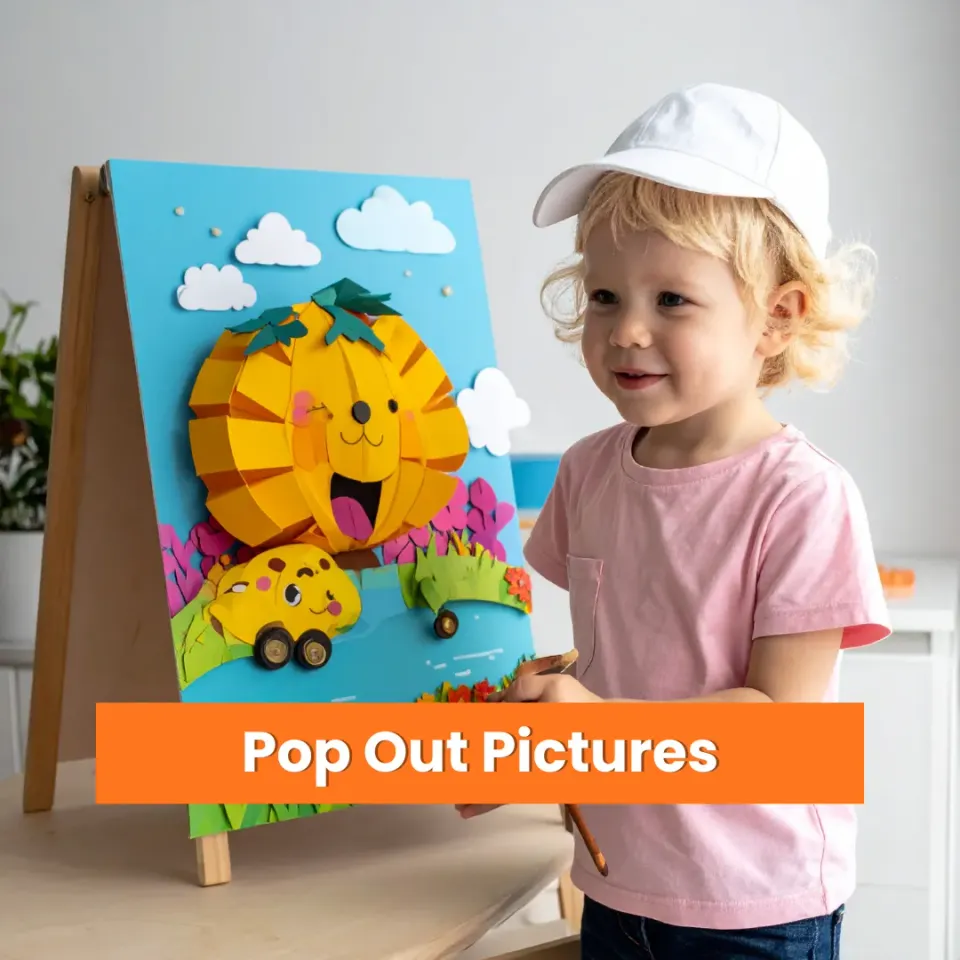 pop out pictures
