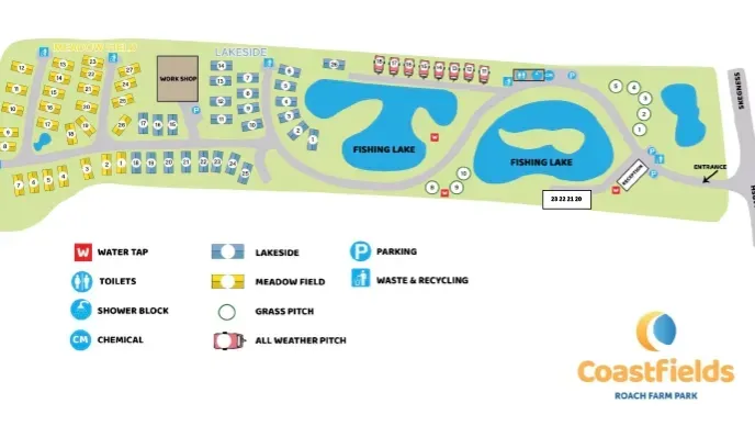 roach farm map