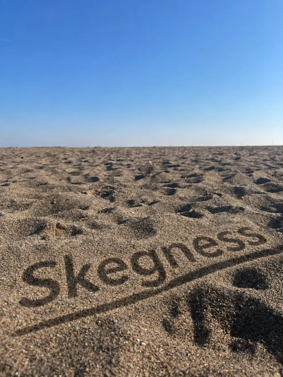 Skegness beach