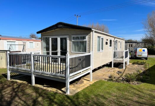 ABI MALHAM 40×13 2 Bed 2018 Decking included if sold on plot